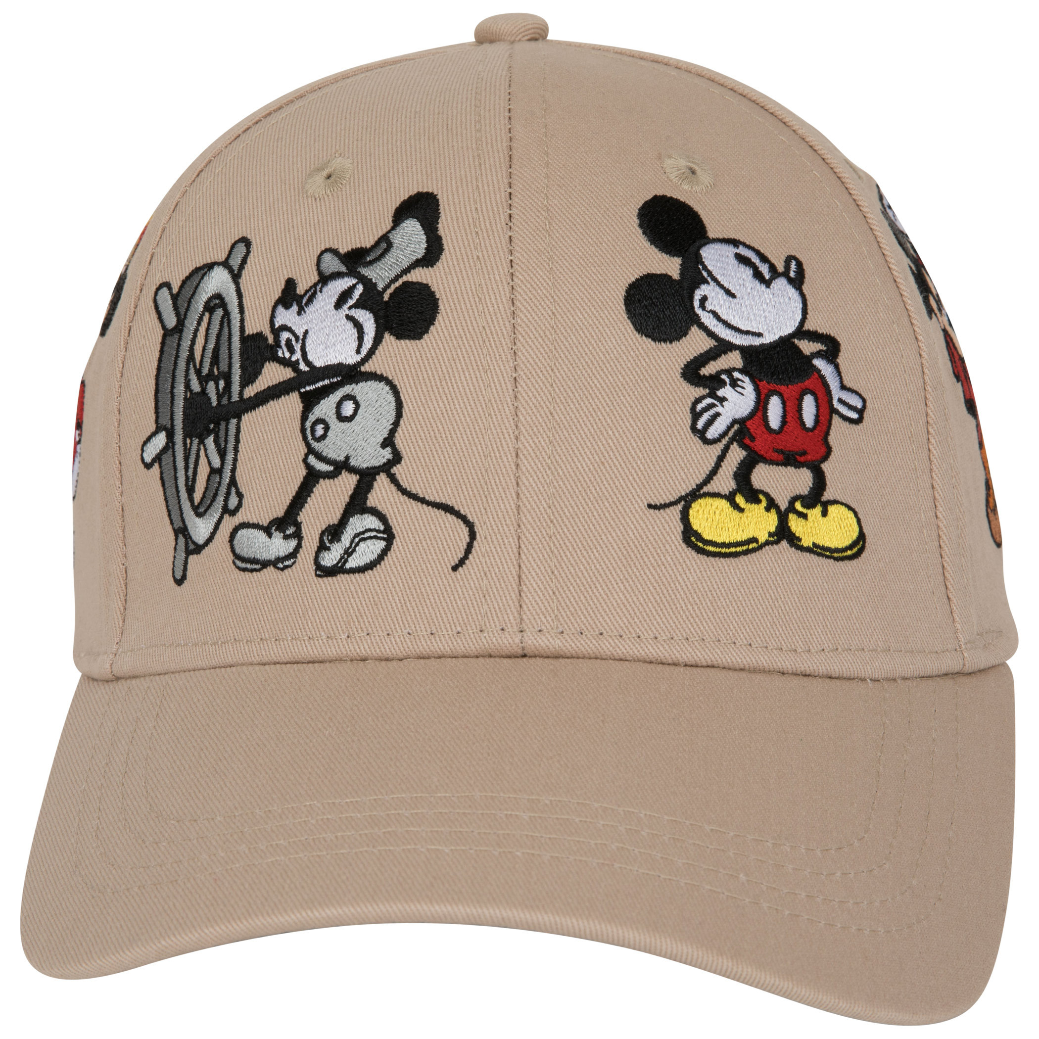Disney Mickey Mouse Through The Years Baseball Cap